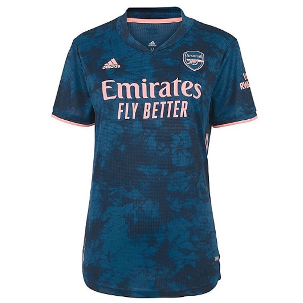 Camiseta Arsenal Tercera Equipación Mujer 2020-2021 Azul